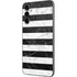 Black and White Striped Marble Galaxy A14 5G Skin